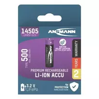 ANSMANN LiFePO4 AA įkraunama baterija 3,2V 500mAh (1300-0021)