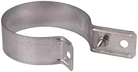 DEHN 420100 lietvamzdžio spaustukas 100 mm vamzdžiams, karštai cinkuotas plienas, 8-10 mm apvaliems laidininkams