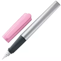 LAMY nexx rausvas plunksnakotis - kairiarankiams skirtas LH antgalis, gumuotas suėmimas, užspaudžiamas dangtelis 1235139
