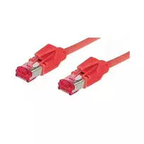 Good Connections Cat.6 S/FTP PiMF halogeno neturintis tinklo kabelis, Hirose RJ45, raudonas, 5m (8066-105R)