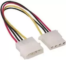 GoodConnections 5,25 colio 4-pin Molex maitinimo prailginimo kabelis, vidinis, 20cm (5021-4VL)