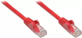 GoodConnections Alcasa 30m Cat6 U/UTP RJ45 tinklo kabelis, raudonas 806U-300R