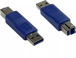GoodConnections Alcasa USB-AD34 USB-A į USB-B adapteris, mėlynas