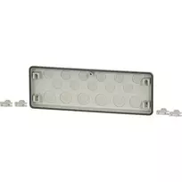Eaton FL4-3 valdymo spintos flanšas, pilkas polikarbonatas, 329 x 23 x 116 mm 017236