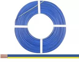 Donau Elektronik 318-223-25 daugiasluoksnė viela 3 x 0,14 mm² mėlyna, mėlyna, geltona 25 m
