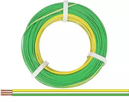 Donau Elektronik 318-354-50 daugiasluoksnė viela 3 x 0,14 mm² geltona, balta, žalia 50 m