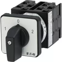 Eaton T0-4-8213/E 4 polių kumštelinis jungiklis 20A 690V IP65 juoda sukama rankena 031726