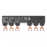 EATON 3-fazis šynų adapteris B3.1/2-PKZ0 PKZ0 variklių apsaugos automatiniams jungikliams, 63 A, 690 V AC, 3 polių, IP20 (044945)