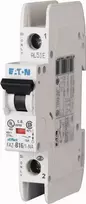 Eaton FAZ-C10/1-NA miniatiūrinis automatinis jungiklis (MCB), 10 A, 1 polius, C charakteristika, 6 kA, 230 V AC, DIN bėgelis 102087