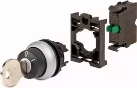 Eaton 110917 valdymo spintos užrakto mechanizmas, varžtinis, juodas/sidabrinis