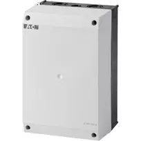 Eaton flanšinis korpusas apatinė juoda/viršutinė balta 160 x 240 mm PC IP65 su DIN bėgeliu (CI-K 4-125-TS)