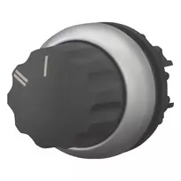 Eaton M22-WR-X92 rotacinis perjungiklis, 2 padėčių, fiksuojamas, su juoda rankenėle