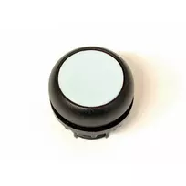Eaton M22S-DR-X plokščias fiksuojamasis mygtukas, juodas, titano žiedu, 22,5 mm 216627