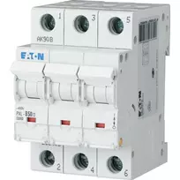 Eaton PXL-B50/3 automatinis grandinės pertraukiklis (MCB) 3 polių 50A B tipo 10kA 236405