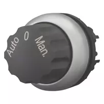 Eaton M22-WR3-X94 selektoriaus jungiklio pavara, 3 padėčių, fiksuojamoji, juoda, 22,5 mm 226838