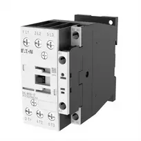 Eaton DILM38-10 galios kontaktorius, 230 V AC 50 Hz / 240 V AC 60 Hz ritė, 3 poliai, 38 A, 1 NO pagalbinis kontaktas 112428