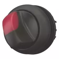 Eaton M22S-WLKV-R perjungiklio pavara, 2 padėčių fiksavimo, juoda rankenėlė, plastikinis priekinis žiedas 284399