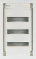 Eaton KLV-36UPP-F įleidžiama paskirstymo skydinė, 36 modulių, 3 eilės, permatomos tamsintos durelės, balta 178802