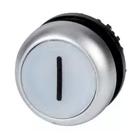 Eaton M22-DRL-W-X1 baltas LED signalinis indikatorius, 22,5 mm, 24V AC/DC, IP67/IP69K 216963