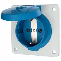 MENNEKES 11031F Schuko sieninis kištukinis lizdas 16A 230V mėlynas IP44