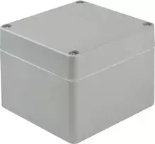 Bopla EUROMAS P 332 universali dėžutė 122 x 120 x 91 mm, stiklo pluoštu armuotas poliesteris, sidabriškai pilka RAL 7001, 04332000.H