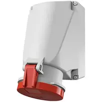 MENNEKES PowerTOP Xtra sieninė rozetė 63A 5p 6h 400V IP44 raudona 21253A