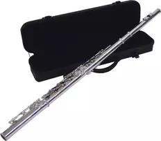 DIMAVERY QP-10 C skersinė fleita, sidabruota 26500300