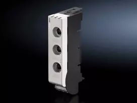 Rittal Mini-PLS saugiklio laikiklio elementas D02 E18 40mm SV 9630005 - plastikinis
