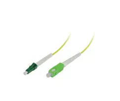 SYNERGY21 10m LC/APC į SC vienmodis OS2 optinis komutacinis kabelis, 9/125µm, G.657.A2, geltonas S215747