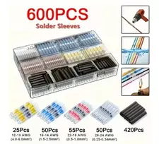 SYNERGY21 S21-COMP-250244 Lituojamų termokimšrių jungčių rinkinys – atsparus vandeniui IP67, 250 vnt.