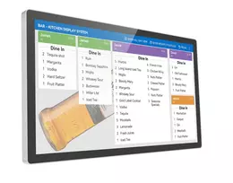 ALLNET Kitchen240 24 colių pramoninis virtuvės ekranas, RK3576, Android 15, IP65