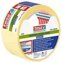 tesa 04939-00002-11 Dvipusė montavimo juosta, balta, 10 m x 50 mm