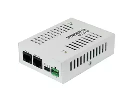 SYNERGY21 S21-3702 PoE+ į 24V DC pastovios įtampos maitinimo šaltinis, 24W, IEEE 802.3at, RJ45 įėjimas, varžtiniai gnybtai