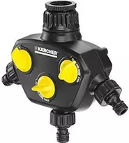 Kärcher 2.645-200.0 3 krypčių skirstytuvas su 60 mm siurbimo žarna ir atbuliniu vožtuvu