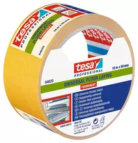 tesa 64620-00018-11 dvipusė kilimų klojimo juosta, balta, 10 m x 50 mm