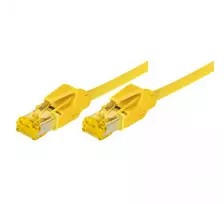 TECLINE Dätwyler Cat 6a S/FTP komutacinis kabelis, PiMF, geltonas, 3,0 m, 10Gbit/s, be halogenų, Hirose TM31 jungtys 78003Y