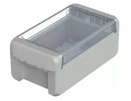 BOPLA Euromas II sieninis korpusas, polikarbonatas, šviesiai pilkas (RAL 7035), 60 x 80 x 151 mm, IP65, IK07 96023125