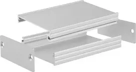 Bopla FILOTEC F 1048-100 aliuminio profilio korpusas 105 x 48 x 100 mm, anoduotas 97118100.H
