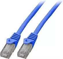 EFB-Elektronik RJ45 komutacinis kabelis Cat.5e U/UTP LSZH CCA AWG24/7 mėlynas 20m (K8110BL.20)