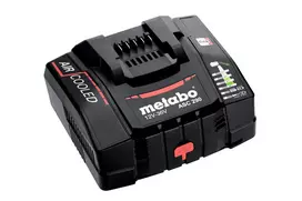 Metabo ASC 290 Air Cooled greitasis įkroviklis 12-36 V, 8.0 A, Li-Ion/LiHD, tvirtinamas prie sienos, LED ekranas 627370000