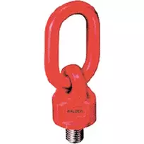 Wiedenmann keliamasis sukamas žiedinis varžtas M16x32 TF 1,5t GÜ8 360° pasukamas raudonas 55wawk1500-m16x32
