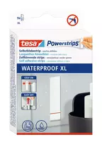 Tesa Powerstrips Waterproof XL lipnios juostelės iki 9 kg, baltos, 9 vnt. 40519-00000-00