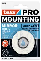 tesa Mounting PRO veidrodžių tvirtinimo juosta, balta, 1,5 m x 19 mm, 66952-00000-00