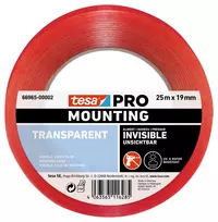 tesa Mounting PRO permatoma tvirtinimo juosta 25 m x 19 mm 66965-00002-00