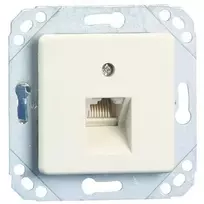 METZ Connect UPk įleidžiama jungimo dėžutė, universali jungiamoji dėžutė, IAE dizainas, 2x RJ45, varžtiniai gnybtai RJ45 mini spaustukas (130040111-I)