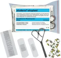 SÖHNGEN vaikiškų pleistrų dozatoriaus papildymo rinkinys, 115 vienetų, hipoalergeninis, vaikams patraukliais motyvais 1009924