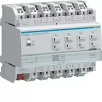 Hager TYAS628C 8 kanalų roletų/žaliuzių pavara KNX 230V