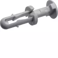 Hager L5067 skėtinis kniedė, 6 mm gręžimo skylė, 3-8 mm suspaudimo storis, be halogenų, pilka