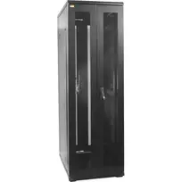 IT-BUDGET 19 inch serverio spintos SRK - 42U - 600x1000 mm - Perforuotos dvigubos priekinės ir galinės durelės - Išardoma - Juoda (90ITB19SRK42610DTSN)