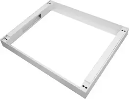 IT-BUDGET cokolis SRK serverių spintai - 600 x 1000 mm - 100 mm aukščio - šviesiai pilkas (90ITBSOSRK610G)